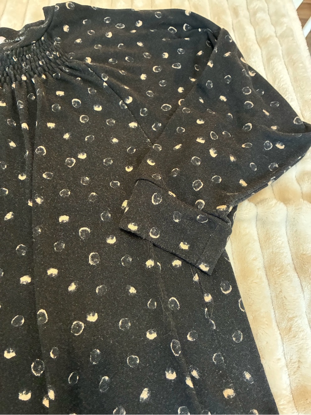 🖤⚪ MerrySkye Tunic Top | Size 0X | Black & Cream Print - Picture 2 of 4
